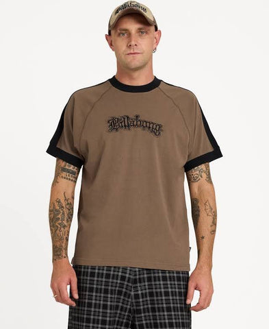 BILLABONG Creed Panel Tee - CAVA