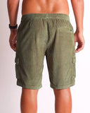 TOWN & COUNTRY Barrack Cord Short- MILITARY