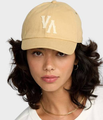 RVCA Dugout Dad Hat - SAND DUNE
