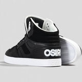 OSIRIS Clone Shoes - BLACK/BLACK/WHITE