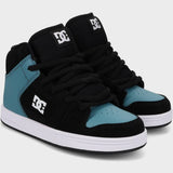 DC Manteca 4 Hi YOUTH - BLACK/TEAL/WHITE