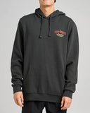 THE MAD HUEYS Fangin Hooded Pullover - VINTAGE BLACK