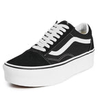 VANS UA Old Skool Stackform - SUEDE/CANVAS BLACK/TRUE WHITE