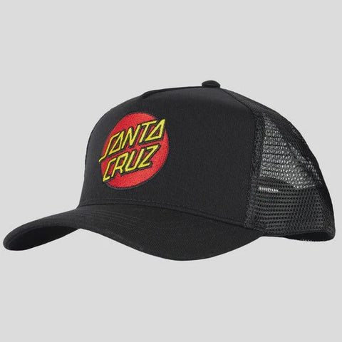 SANTA CRUZ Boys Classic Dot Cap - BLACK