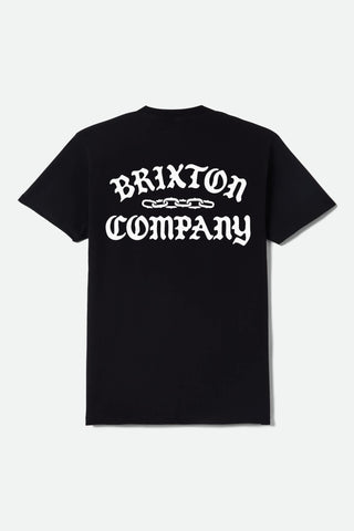 BRIXTON Chains STD Tee - BLACK