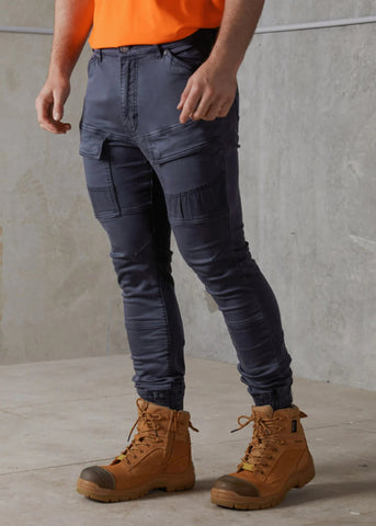 SAINT GOLIATH APW Non Cuffed Pant - WASHED BLACK