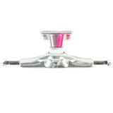TENSOR - Alum Stencil Trucks - MIRROR RAW/CRIMSON FADE 5.25