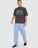 THRILLS The Power of Dreams OS Box Crop Tee - TEMPLE GREY