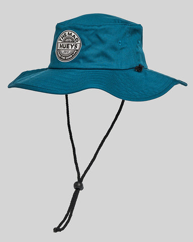 THE MAD HUEYS Youth Good Life Hueys Wide Brim Hat - ATLANTIC