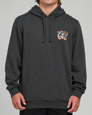 THE MAD HUEYS Kegs Kelly Hooded Pullover - VINTAGE BLACK