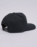 THE MAD HUEYS Parallel Hueys Twill Snapback - BLACK