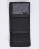 T&C Thrift Nylon Velcro Wallet - ACID BLACK