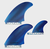 QUIKSILVER Twin Fin Unisize Twin + 1 - BLUE