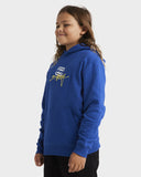BILLABONG OG Script Pop Hood - DARK COBALT