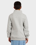 BILLABONG Boys Spec 1/4 Zip - LIGHT HEATHER GREY