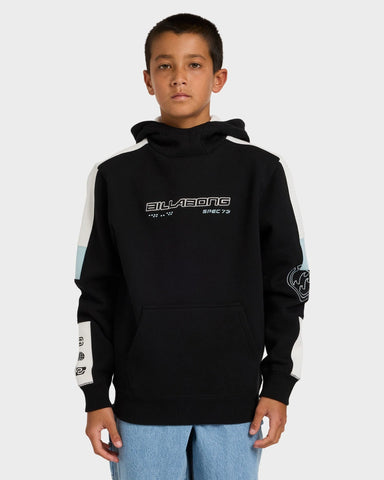 BILLABONG Boys Spec 73 Pop Hood - BLACK