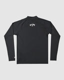 BILLABONG Boys All Day Arch RF Long Sleeve - BLACK