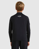 BILLABONG Boys All Day Arch RF Long Sleeve - BLACK