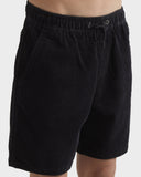 BILLABONG Boys Larry Corduroy Shorts - CHARCOAL