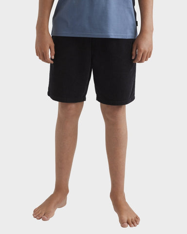 BILLABONG Boys Larry Corduroy Shorts - CHARCOAL