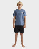 BILLABONG Boys Larry Corduroy Shorts - CHARCOAL