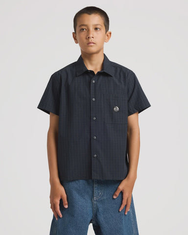 BILLABONG Boys Spec Mogul Shirt - MIDNIGHT