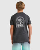 BILLABONG Boys Big Wave Shazz Short Sleeve - BLACK