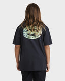 BILLABONG Stretch Wave Short Sleeve Boys Tee - BLACK