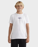 BILLABONG Groms Rose Arch Short Sleeve Tee - WHITE