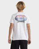 BILLABONG - Quadtripe Up Short Sleeve - WHITE