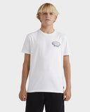 BILLABONG - Quadtripe Up Short Sleeve - WHITE