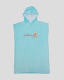 BILLABONG Teen's Dream Petal Hoodie Towel - AQUA