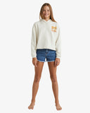 BILLABONG Girls Easy Breeze Hoodie - SALT CRYSTAL