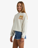 BILLABONG Girls Easy Breeze Hoodie - SALT CRYSTAL