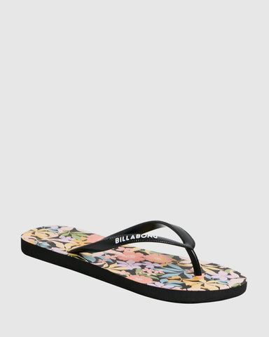 BILLABONG Girls Sweet Talkin Thong - BLACK