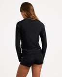 BILLABONG Saltwater Soul Long Sleeve Rashguard - BLACK PEBBLE