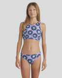 BILLABONG Girls Fresh Daze High Neck Set - MULTI