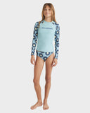 BILLABONG -  Fresh Daze Sunshirt Set - MISTY BLUE