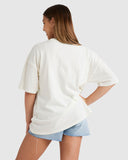 BILLABONG Girls Surf Tour T-Shirt - SALT CRYSTAL