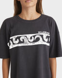 BILLABONG Wave Fade Junior Tee - OFF BLACK