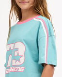 BILLABONG - Billa Star Tee - MISTY BLUE