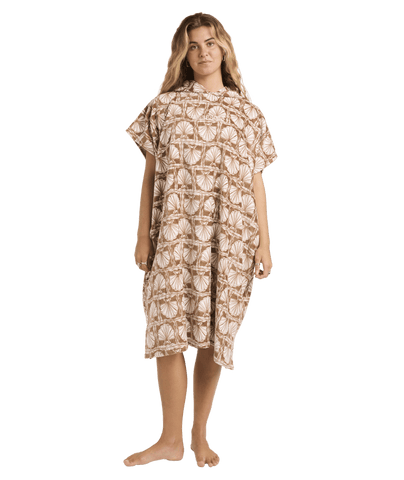 BILLABONG Heat Hoodie Towel - MUSHROOM