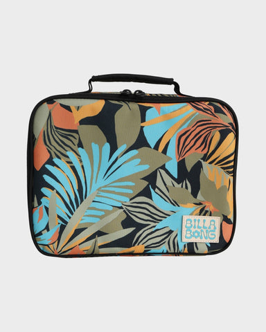 BILLABONG Des Tropiques Lunch Box - BLACK PEBBLE
