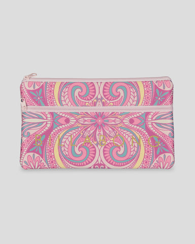 BILLABONG Sunset Rhapsody Large Pencil Case - PINK SAND