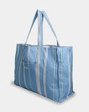 BILLABONG Salt Air Stripe Tote - POWDER BLUE