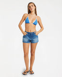 BILLABONG Wave Bound Denim Shorts - DARK DENIM
