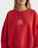 BILLABONG Salty Babe Cabo Crew - RED ALOHA