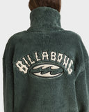 BILLABONG Old Days Half Zip Crew - FOREST