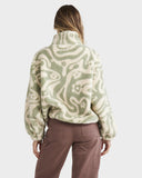 BILLABONG Golden Groove Half Zip Crew - MULTI
