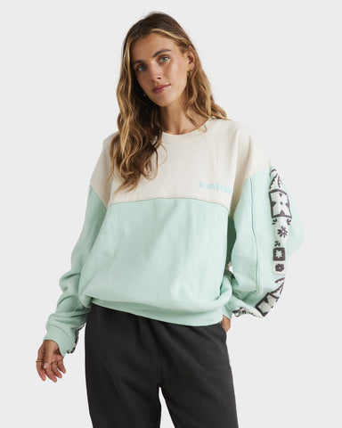BILLABONG - Cool Days Kendall Crew Neck - MULTI